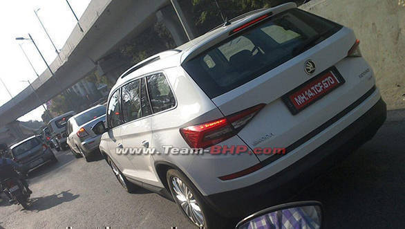 Skoda Kodiaq Spied