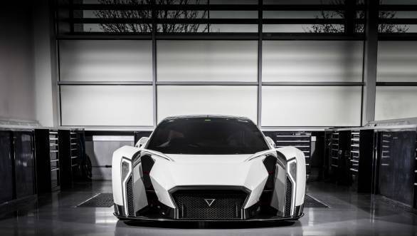 The all-electric Vanda Dendrobium hypercar concept