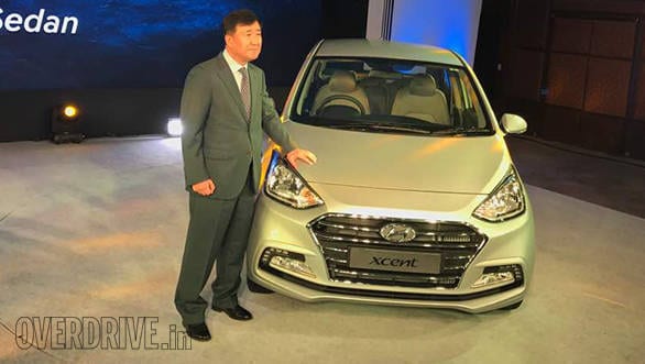 2017 Hyundai Xcent facelift launched in India at Rs 5.38 lakh 2017 Hyundai Xcent launch