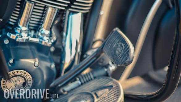 2017 Indian Chieftain Dark Horse Rear brake pedal