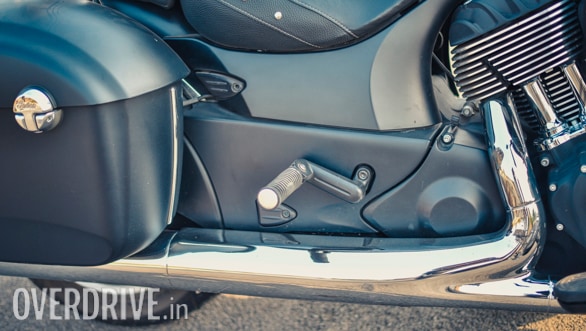 2017 Indian Chieftain Dark Horse Pillion foot peg