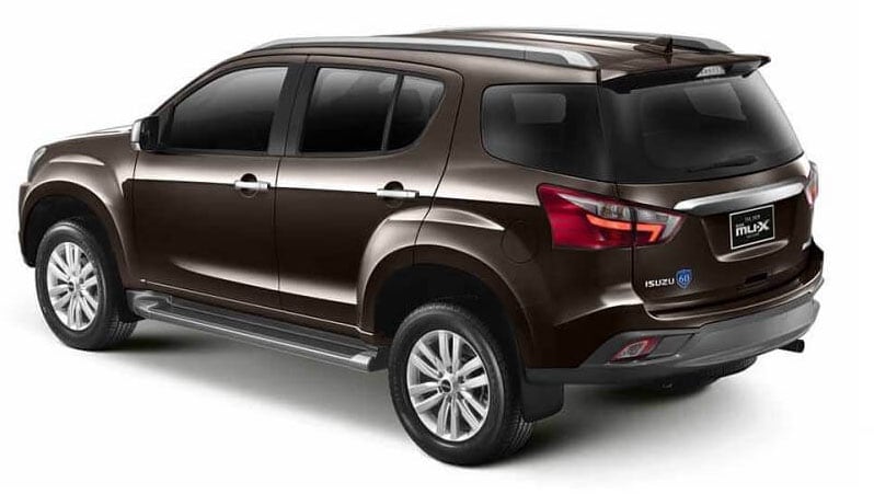 2017 Isuzu MU-X rear