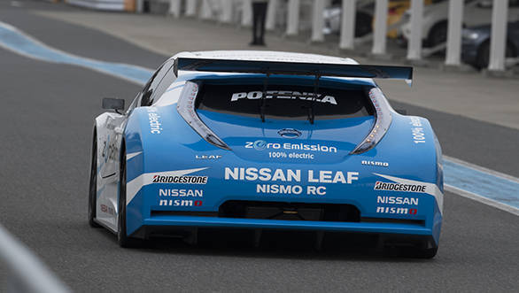 Experience: Nissan future mobility concepts Nissan Intelligent Power_LEAF NISMO RC3