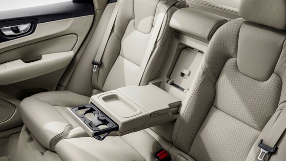 The new Volvo XC60 rear row detail