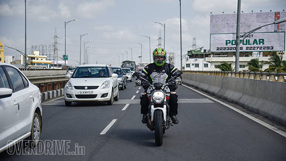 2017 Ducati Monster 797 Action