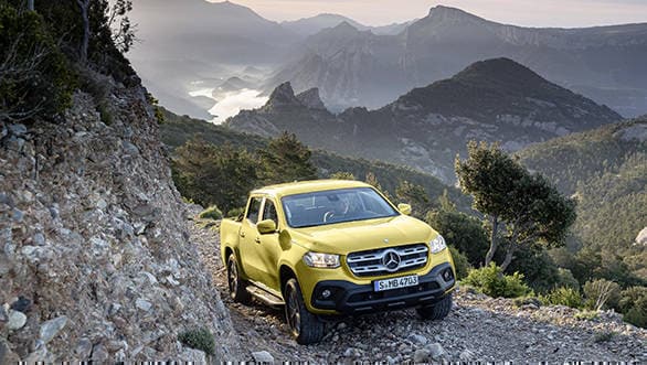 Production-ready Mercedes-Benz X-Class pick-up unveiled in Germany Mercedes-Benz X-Class-8