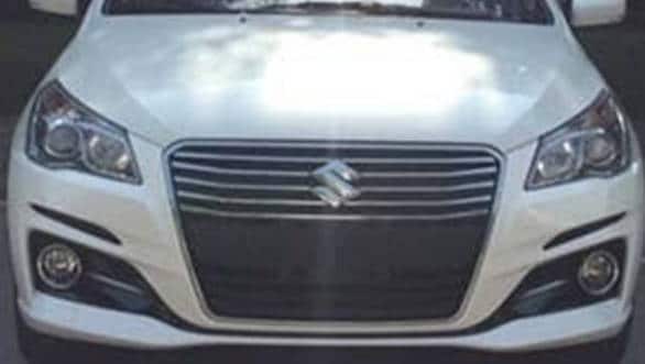 India-bound Suzuki Ciaz facelift spotted in China ciaz spied