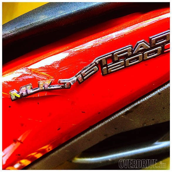 The damage to the Ducati was mostly cosmetic...