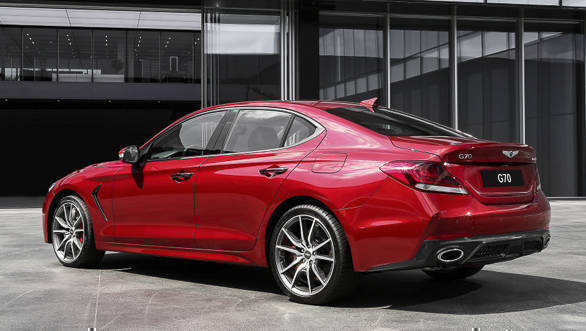 Genesis G70 rear 3/4