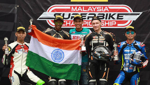 2017 Malaysian Superbike Championship: Rajini Krishnan finishes second in both races at Round 5