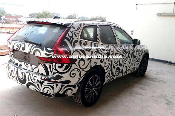 2018 Volvo XC60 SUV spied in India ahead of December launch