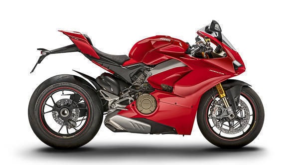 Ducati Panigale V4 S right side studio static