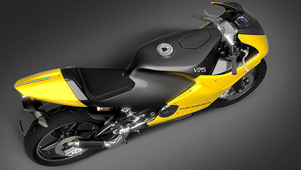 Vins Duecinquanta, a two-stroke motorcycle developed by ex-Ferrari engineers