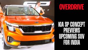 Kia SP Concept previews upcoming SUV for India | Auto Expo 2018