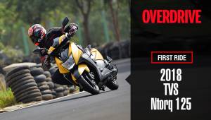 2018 TVS Ntorq first ride review - video