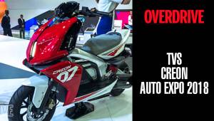 TVS Creon | OVERDRIVE | Auto Expo 2018