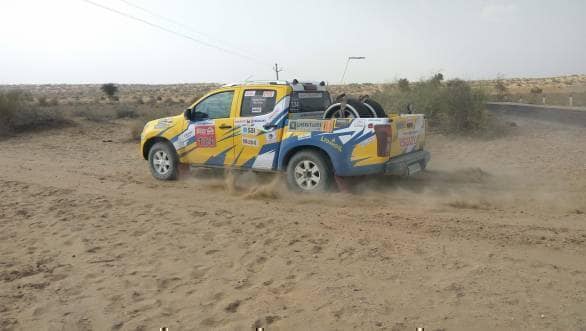 Maruti Suzuki Desert Storm 2018: CS Santosh leads Moto class after Leg 2