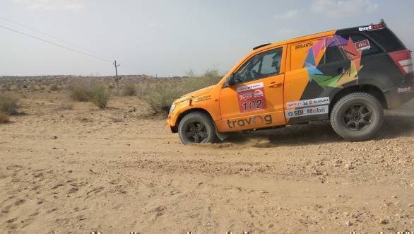 Maruti Suzuki Desert Storm 2018: CS Santosh leads Moto class after Leg 2
