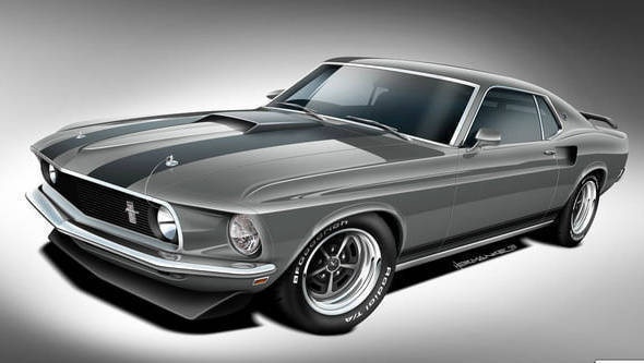 1969 Ford Mustang Boss 429, Boss 302 and Mach 1, you can buy them brand new now