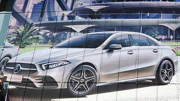Mercedes-Benz A-Class sedan image leaked ahead of Beijing debut