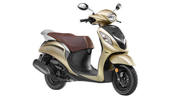 Yamaha Fascino updated with new colour options