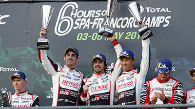 WEC 2018: Victory for Alonso and No.8 Toyota Hybrid crew at 6 Hours of Spa