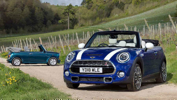 Mini celebrates 25 years of its convertible cars with a UK-only special edition
