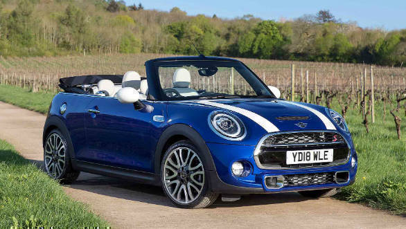 Mini celebrates 25 years of its convertible cars with a UK-only special edition