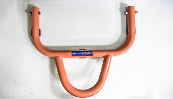 On test at OVERDRIVE: Grand Pitstop paddock stand