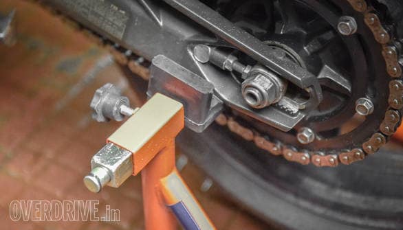 On test at OVERDRIVE: Grand Pitstop paddock stand