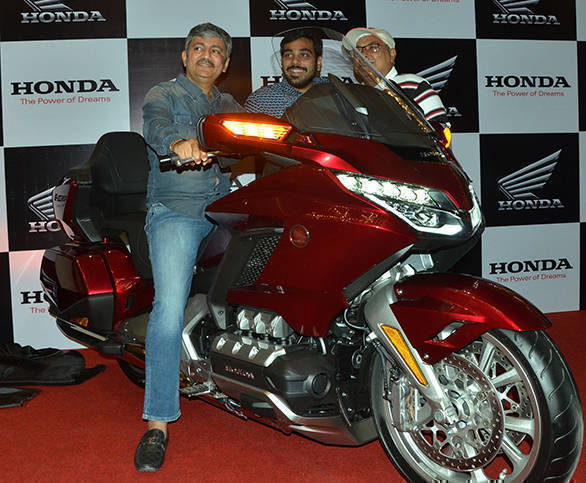 2018 Honda Gold Wing deliveries begin in India