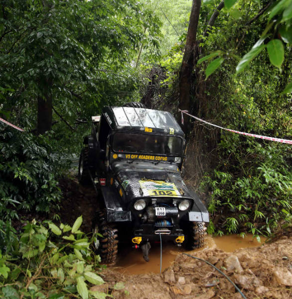 Rainforest Challenge India 2018: Sanbir Singh Dhaliwal from Gerrari Offroaders takes lead after first round of special stages