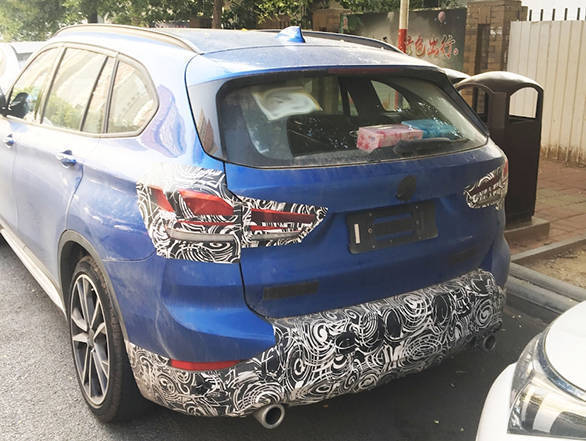 Volvo XC40 rival 2019 BMW X1 facelift SUV spied testing in China