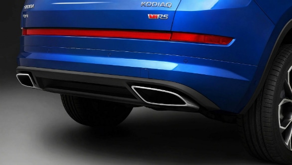 Skoda Kodiaq RS performance SUV teased ahead of Paris Motor Show unveil