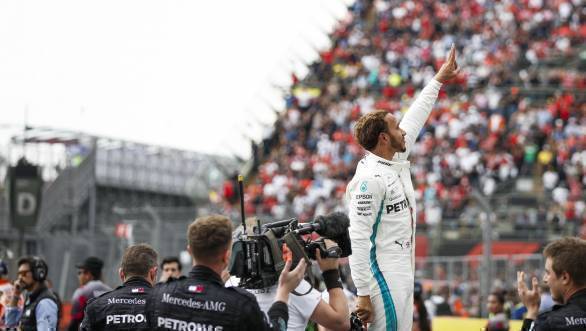 F1 2018: Lewis Hamilton wins fifth Formula 1 world championship title in Mexico