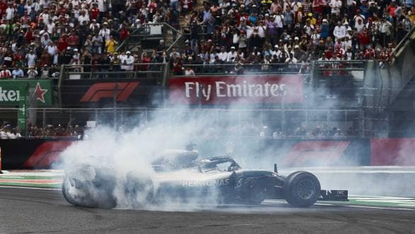 F1 2018: Lewis Hamilton wins fifth Formula 1 world championship title in Mexico
