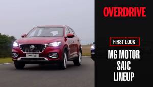 MG Motor - SAIC Lineup - First Look