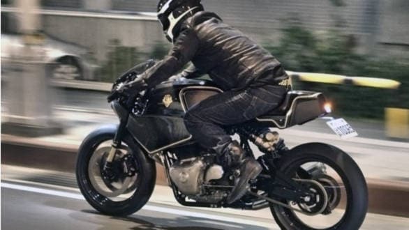 Video: Custom Royal Enfield Continental GT 650 parallel twin by Rough Crafts