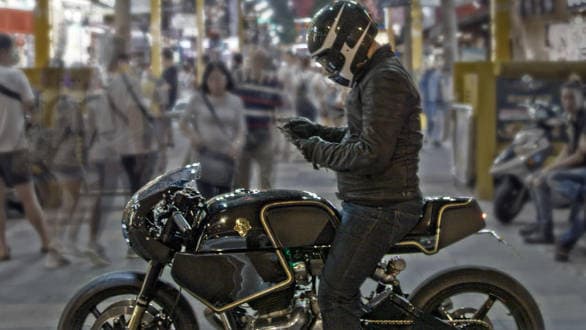 Video: Custom Royal Enfield Continental GT 650 parallel twin by Rough Crafts