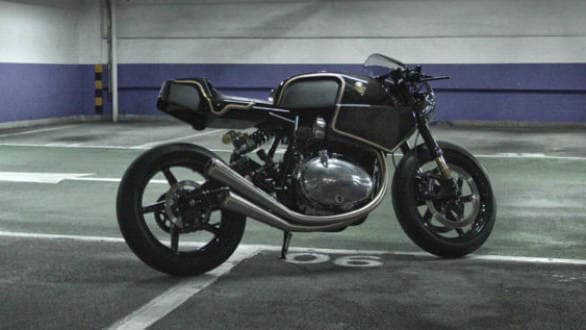 Video: Custom Royal Enfield Continental GT 650 parallel twin by Rough Crafts