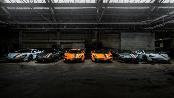 McLaren commissions six special edition cars to celebrate racing heritage