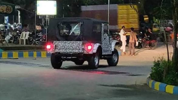 More spy images emerge of the second-gen Mahindra Thar 4X4
