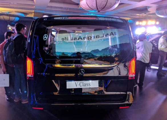 Image gallery: 2019 Mercedes-Benz V-Class MPV India launch
