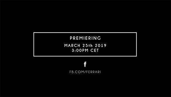 2019 Ferrari Prototipo one-off special to be revealed today