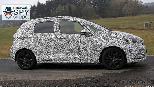 Next-Generation Honda Jazz hatchback spied on test - India launch soon