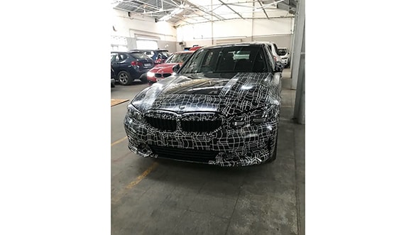 Next-Gen BMW G20 3 series sedan spied in India - launch soon