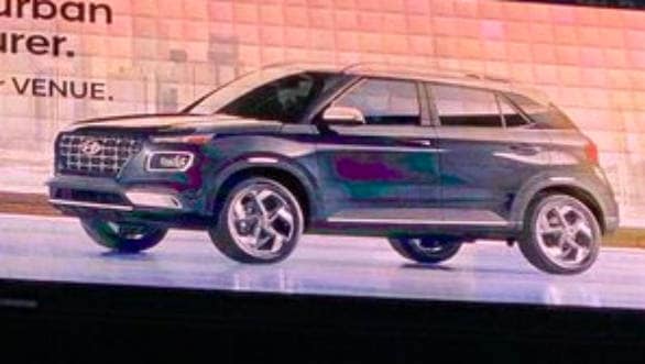 Hyundai Venue compact SUV images surface before official debut