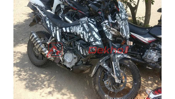 Test mule of the KTM 390 Adventure spotted once again - reveals more details
