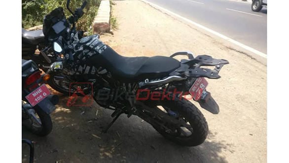 Test mule of the KTM 390 Adventure spotted once again - reveals more details
