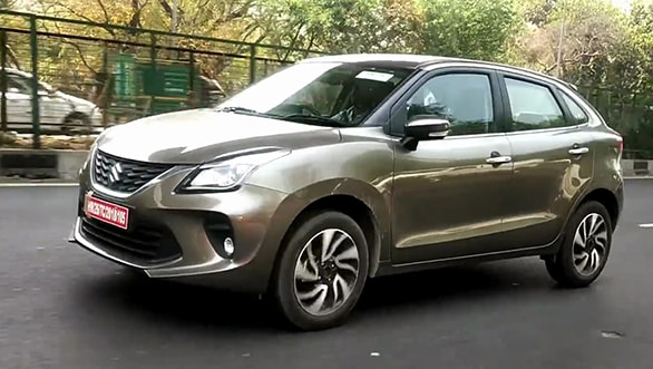 2019 Maruti Suzuki Baleno hybrid spotted on test in India